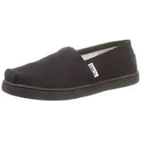 TOMS ALPARGATA Espadrille Canvas Unisex Kinder , SCHWARZ ,