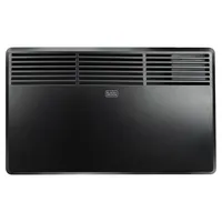 Black & Decker Wandheizung 1200 W Schwarz
