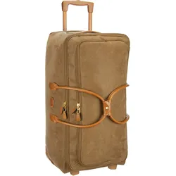 Bric's Life Reisetasche 72  in Camel (85.2 Liter), Reisetasche mit Rollen - Cognac