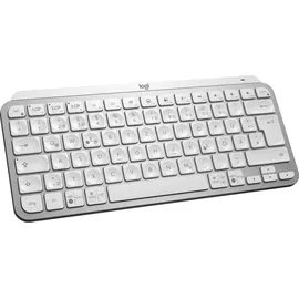 Logitech MX Keys Mini for Business Tastatur (kabellos, weiß, Logi Bolt, USB/Bluetooth, DE (920-010598)