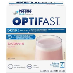 Optifast Home Drink Erdbeere Pulver