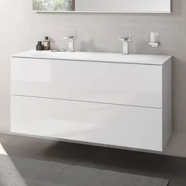 Keuco Waschtischunterschrank 2 Auszüge 140 x 70 x 53,5 cm Cashmere/Glas Cashmere