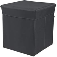 Phoenix Aufbewahrungsbox Stor' It - Sitz- und Aufbewahrungsboxen aus Canvas, schwarz