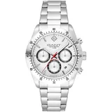 Greenfield, 41mm, silber/weiß