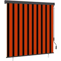 VidaXL Außenrollo 160x250 cm Orange und Braun