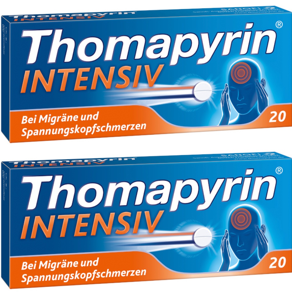 Preisvergleich Produktbild Thomapyrin INTENSIV Doppelpack