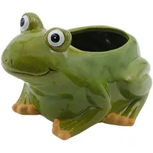 Dekohelden24 Frosch 22,5 x 17 x 14,5 cm Keramik