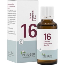 Homöopathisches Laboratorium Alexander Pflüger GmbH & Co. KG Biochemie Pflüger 16 Lithium chloratum D6 Tropfen