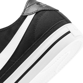 Nike Court Legacy Canvas Herren black/white 44,5