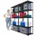 Proregal Schwerlastregal Metall 180x90x40 cm schwarz