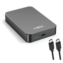 Ansmann MagSafe Powerbank 10000 mAh USB PD, Qi Wireless Charging USB-C®