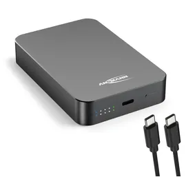 Ansmann MagSafe Powerbank 10000 mAh USB PD, Qi Wireless Charging USB-C®