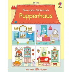 Mein erstes Stickerbuch: Puppenhaus