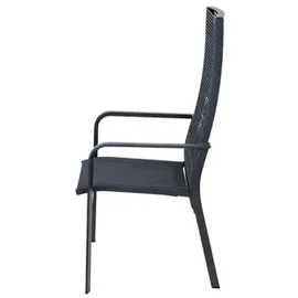 Siena Garden Carlton Dining Move Sessel 63 x 60 x 113 cm anthrazit 2 St.