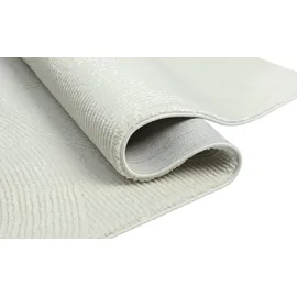 Möbel Kraft Webteppich creme ca. 80x150cm