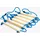 Donic Schildkröt Strickleiter Jungle 250 cm Blau