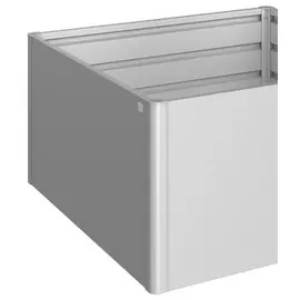 Biohort Hochbeet 152 x 152 x 77 cm Silber