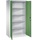 Californian Products CP Stahlschrank 8922-00 S10553 lichtgrau, rededagrün 93,0 x 60,0 x 195,0 cm, aufgebaut