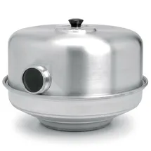 Agnelli Pentole Agnelli COALFORNOOCCHIO35 Familie Großmutter Aurelia Ofen, Aluminium, Grau, 35 cm