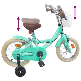 vidaXL Kinderfahrrad 12 Zoll grün