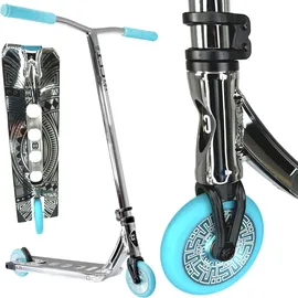 Fantic26 CORE CL1 Stunt-Scooter Park Chrome/Türkis