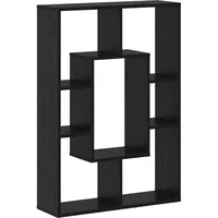 vidaXL Bücherregal 63 x 20 x 90 cm Schwarz