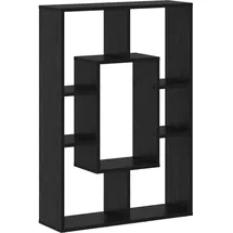 vidaXL Bücherregal 63 x 20 x 90 cm Schwarz
