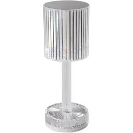 EGLO LED Akku Tischleuchte LUCIGNANO Kristall-transp. RGB Touch-Funkt.