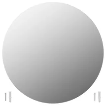 furnicato Wandspiegel 60 x 60 cm Silber