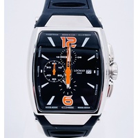 Locman Herrenuhr Tremila Chronograph Titan Stahl Gummi Limitierte Ausgabe