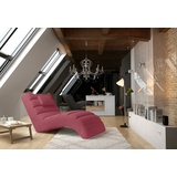 99rooms Relaxliege Hollywood, Relaxliege, Liegesessel, Kissen rosa