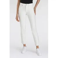 Levi's 724 High Rise Jeans aus Creme Denim W30