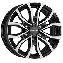 Dezent KC 6,5 x 16 6 x 120 ET50 Schwarz Poliert