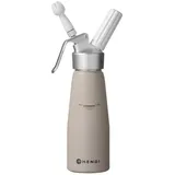 Sahnespender, HENDI, 0,5L, Taupe + 24 Sahnekapseln (N2O)