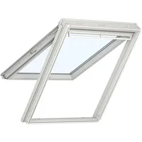 VELUX Klapp-Schwing-Fenster GPL 3084 Manuell Holz klar lack Alu ENERGIE Dachfenster, 94x118 cm (PK06)