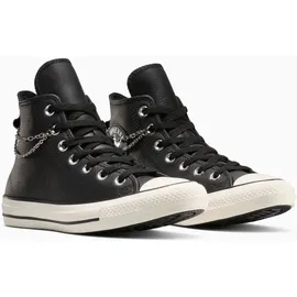 Converse Chuck Taylor All Star High Damen Schwarz/Silber 39,5