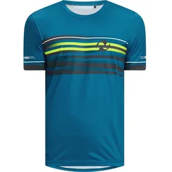 NAKAMURA Herren Shirt He.-Fahrrad-Trikot Denzel II, BLUE PETROL, M