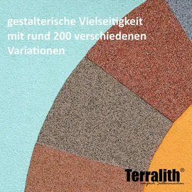 Terralith Buntsteinputz Mosaikputz 2mm 14 kg Grau