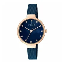 Radiant New Damen uhr - RA416208 - Dunkelblau/Gold