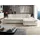 Mirjan24 Eckcouch 5-Sitzer Textil L-förmig Beige