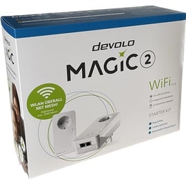 devolo Magic 2 WiFi Starter Kit 2400 Mbps 2 Adapter 8383