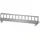 Logilink MP0076 - Hutschienenhalter für 12 Keystone Module, Edelstahl