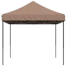 vidaXL Partyzelt Faltbar Pop-Up Braun 410x279x315 cm