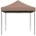 vidaXL Partyzelt Faltbar Pop-Up Braun 410x279x315 cm