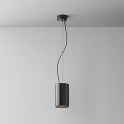 Maytoni Moderne Pendelleuchte Efir LED inkl. Schwarz aus Aluminium Energieeffizient 25W für Küche, Schlafzimmer, Wohnzimmer, Esszimmer, Lobby