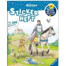 RAVENSBURGER 32984 Wieso? Weshalb? Warum? Stickerheft: Ritter