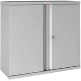 Phoenix Stahlschrank SCL0891GGK grau 91,5 x 37,0 x 83,0 cm, zerlegt