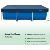 Intex – Schwimmbecken mit rechteckigem Rahmen – 260 x 160 x 65 cm – im Lieferumfang enthalten Accessoire CB97