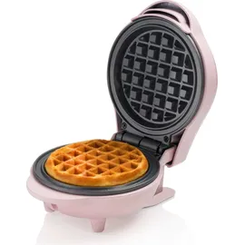 Bestron AMW500P Mini Waffelautomat rosa