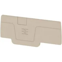 Weidmüller Abschlussplatte beige AEP 3C 2.5